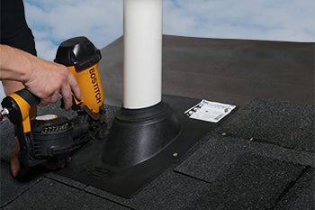 Oatey Standard Roof Flashing Installation