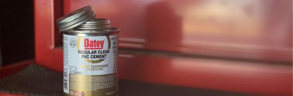 What is the shelf life for solvent cement, primer and cleaner?