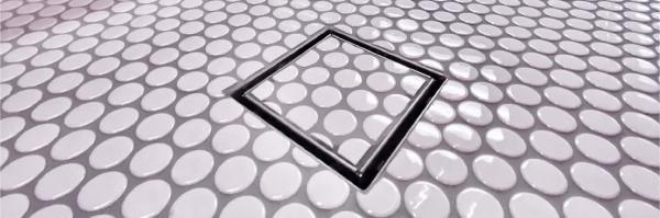 Floored By Barrett Hines Prefers Oatey Designline Decorative Drains for Installation Convenience and Aesthetic Factors