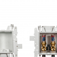 MODA™ combines the best features of plumbing outlet boxes