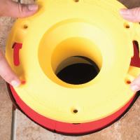 Master Plumber Relies on Oatey Set-Rite® Toilet Flange Extension Kits to Correct Toilet-Flange Elevations