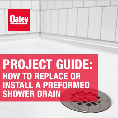 How to Replace or Install a Preformed Shower Drain