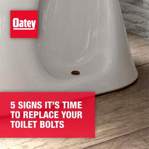 5 Signs It’s Time to Replace Your Toilet Bolts