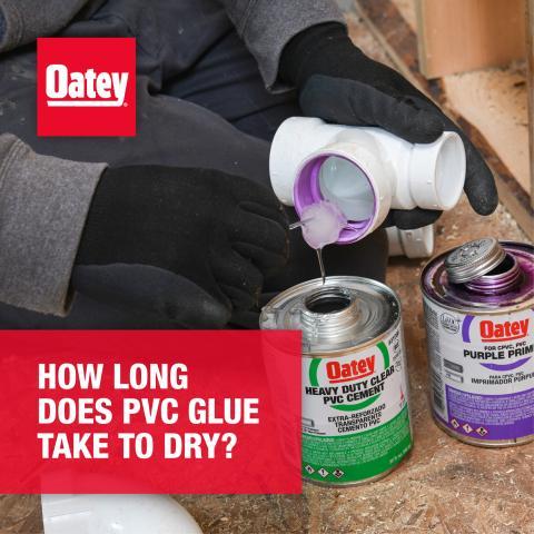 How Long Does PVC Glue Take to Dry?